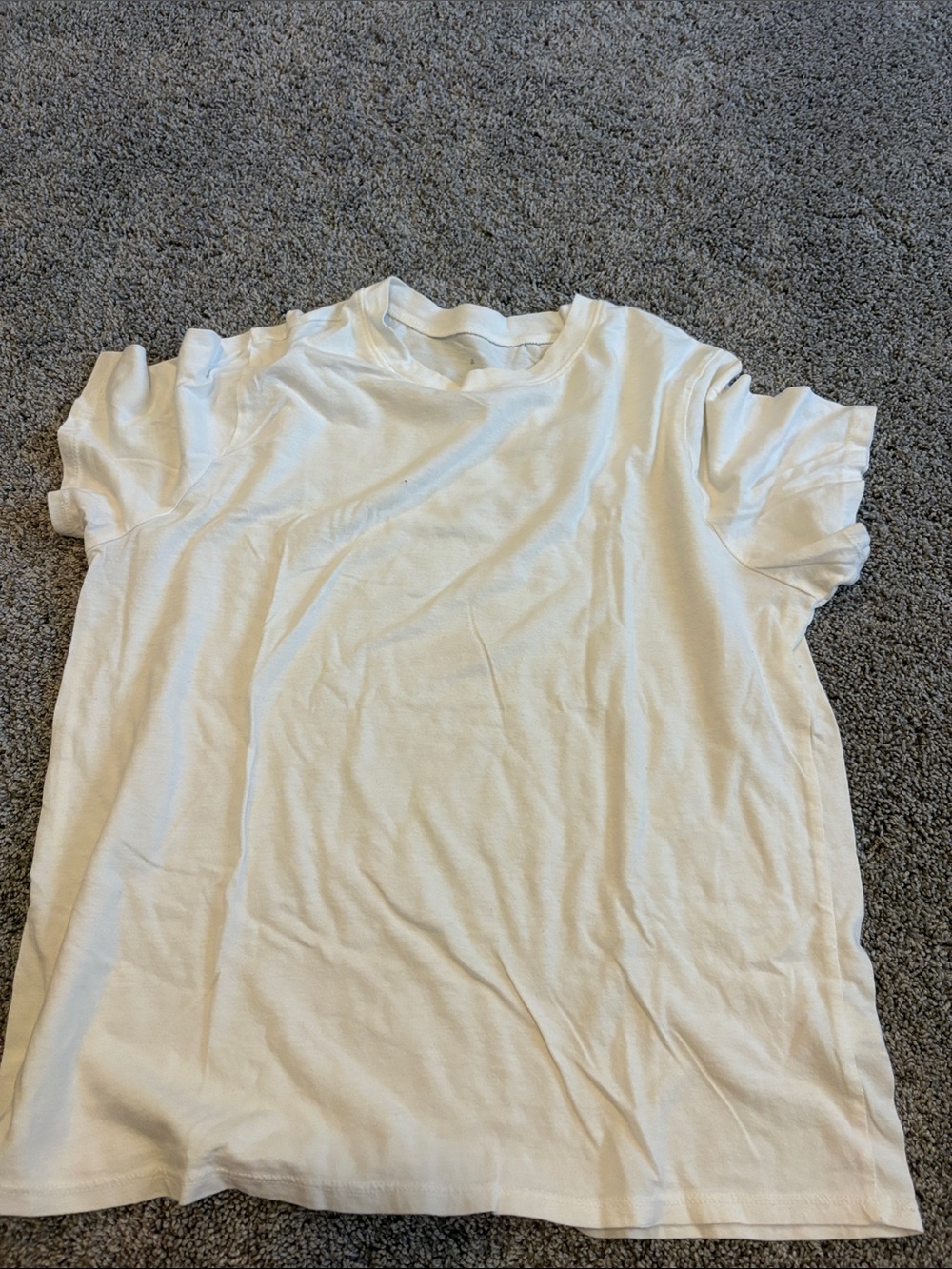 a new day White Short-Sleeve Tee